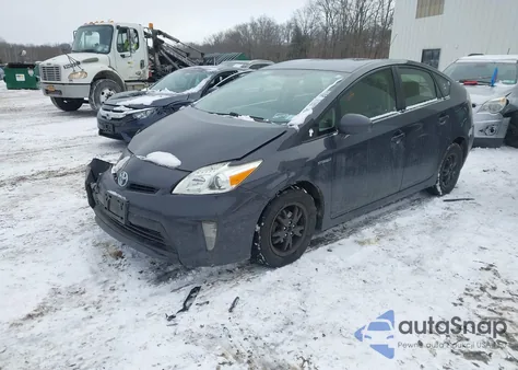 2013 Toyota Prius Two из США, поврежденный, VIN JTDKN3DU4D5647857